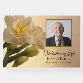 Weiße Doppel-Feier zum Gedenken an das Leben Gästebuch