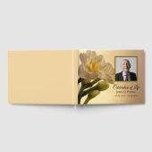 Weiße Doppel-Feier zum Gedenken an das Leben Gästebuch (Voll)