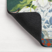 Weiße doppelte Tulpen und Alstroemerias 2013 Mousepad (Ecke)