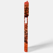 WEISSE DOVEN IN ROTEM MONOGRAM Case-Mate iPhone HÜLLE (Rückseite / Rechts)