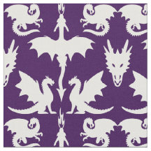 Weiße Drachen auf Lila Wangen Hexe® Pagan Wiccan