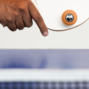Weiße Drachenorange 3-Sterne-Tischtennisball Tischtennisball