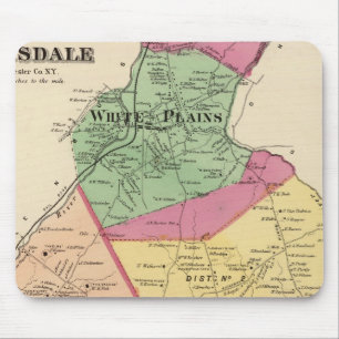 Weiße Ebenen, Scarsdale Städte Mousepad