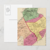Weiße Ebenen, scarsdale Städte Postkarte (Vorne/Hinten)