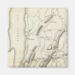 Weiße Ebenen und Waffen Magnet