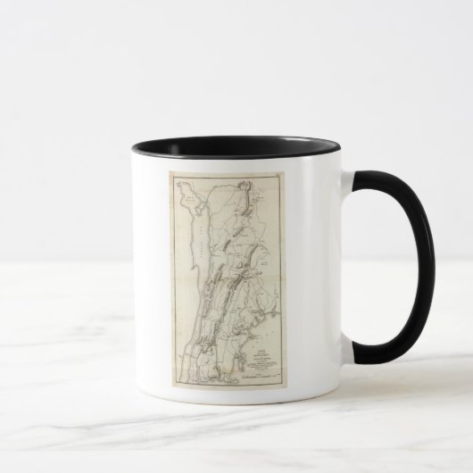 Weiße Ebenen und Waffen Tasse (Rechts)