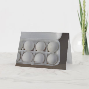 Weiße Eier Karte