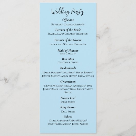 Weiße EinhornPink-Blume Blau Programm (Rückseite)