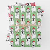 Weiße Eisbären Geschenkpapier Set (Beispiel)