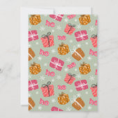 Weiße Elefant Geschenktauschparty Einladung (Rückseite)