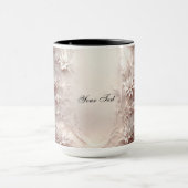 Weiße Elfenbeinblume Tasse (Zentrum)