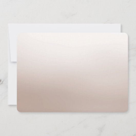 Weiße Elfenbeinblütenkarte Save the Date (Rückseite)