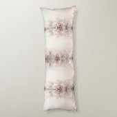 Weiße Elfenbeinblütenkissen Seitenschläferkissen (Rückseite (Vertikal))