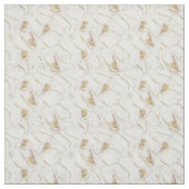 Weiße Elfenbeinseide und Elfenbeinsekt Perlen Stoff (Muster)