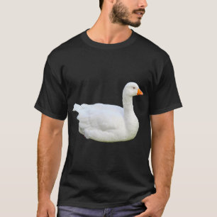 Weiße Emdener Gans T-Shirt