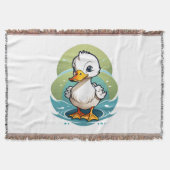 weiße Ente Decke (Vorderseite)