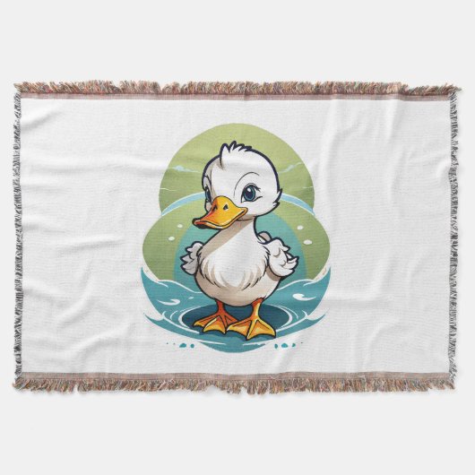 weiße Ente Decke (Vorderseite)