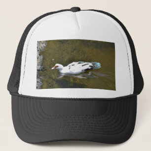 Weiße Ente Truckerkappe
