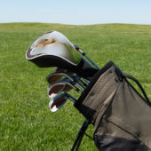 Weiße Enten Liebhaber Golf Headcover (In SItu)