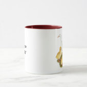 Weiße Enten und Enkeln Tasse (Zentrum)