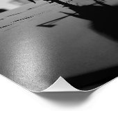 Weiße Erinnerungsrose Fotodruck (Ecke)