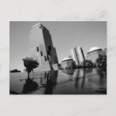 Weiße Erinnerungsrose Postkarte (Vorderseite)