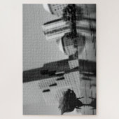 Weiße Erinnerungsrose Puzzle (Vertikal)