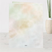 Weiße Failletten 1 Geburtstagskarte Karte (Rückseite)