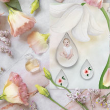 Weiße Failletten 1 Geburtstagskarte