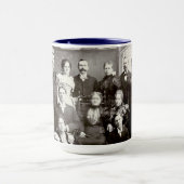 Weiße Familie 1897 Tasse (Zentrum)