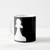 Weiße Farbe (1/8) Kaffeetasse (Vorderseite Links)