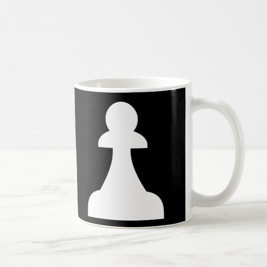 Weiße Farbe (1/8) Kaffeetasse (Rechts)