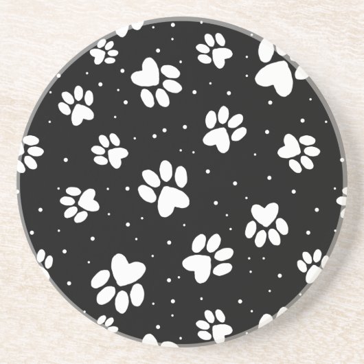 Weiße Farbe Getränkeuntersetzer (Vorne)