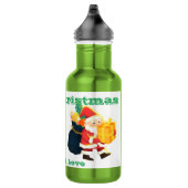 Weiße Farbe wiederverwendbare Weihnachtswünsche ge Edelstahlflasche (Rechts)
