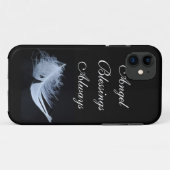Weiße Feder - Engel von Natur Case-Mate iPhone Hülle (Rückseite (Horizontal))