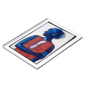 Weiße Feder Notizblock (Linke Seite)