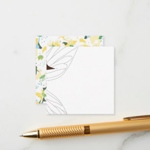 Weiße Fee in Märchen, Brautparty, Blumen Begleitkarte