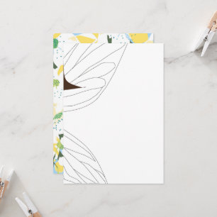 Weiße Fee in Märchen, Brautparty, Blumen Einladung