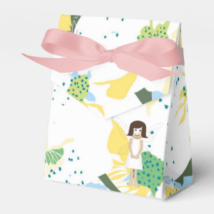 Weiße Fee in Märchen, Herbst, glücklicher Geburtst Geschenkschachtel