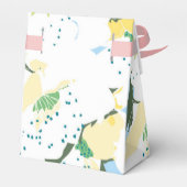 Weiße Fee in Märchen, Herbst, glücklicher Geburtst Geschenkschachtel (Rückseite)