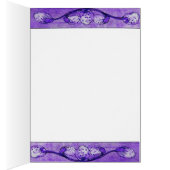 WEISSE FENSTER, blaue lila (Innen (Rechts))