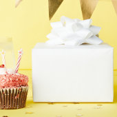 Weiße Festliche Hochzeitsdusche-Geschenk Geschenkpapier