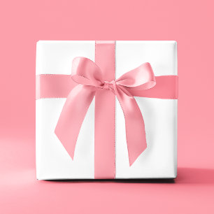 Weiße Festliche Hochzeitsdusche-Geschenk Geschenkpapier