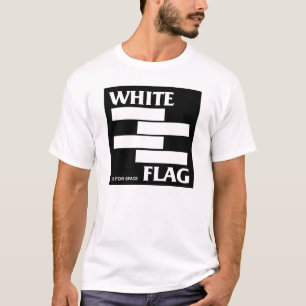 Weiße Flagge S IST FÜR RAUM T-Shirt