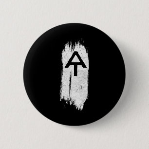 Weiße Flamme Appalachian Trail beim Wandern Grafik Button