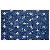 Weiße Fleur-de-lis Stoff (Fat Quarter (45,7 x 55,9 cm))