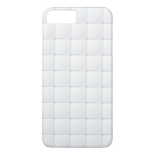 Weiße Fliese Case-Mate iPhone Hülle (Rückseite)