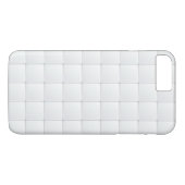 Weiße Fliese Case-Mate iPhone Hülle (Rückseite (Horizontal))