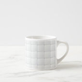 Weiße Fliese Espressotasse (Rechts)