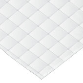 Weiße Fliese Kurzer Tischläufer (Ecke)